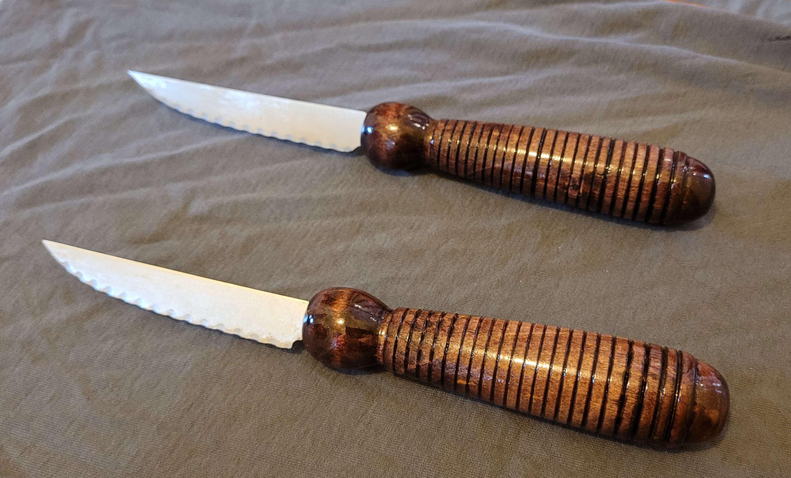 the finished knives