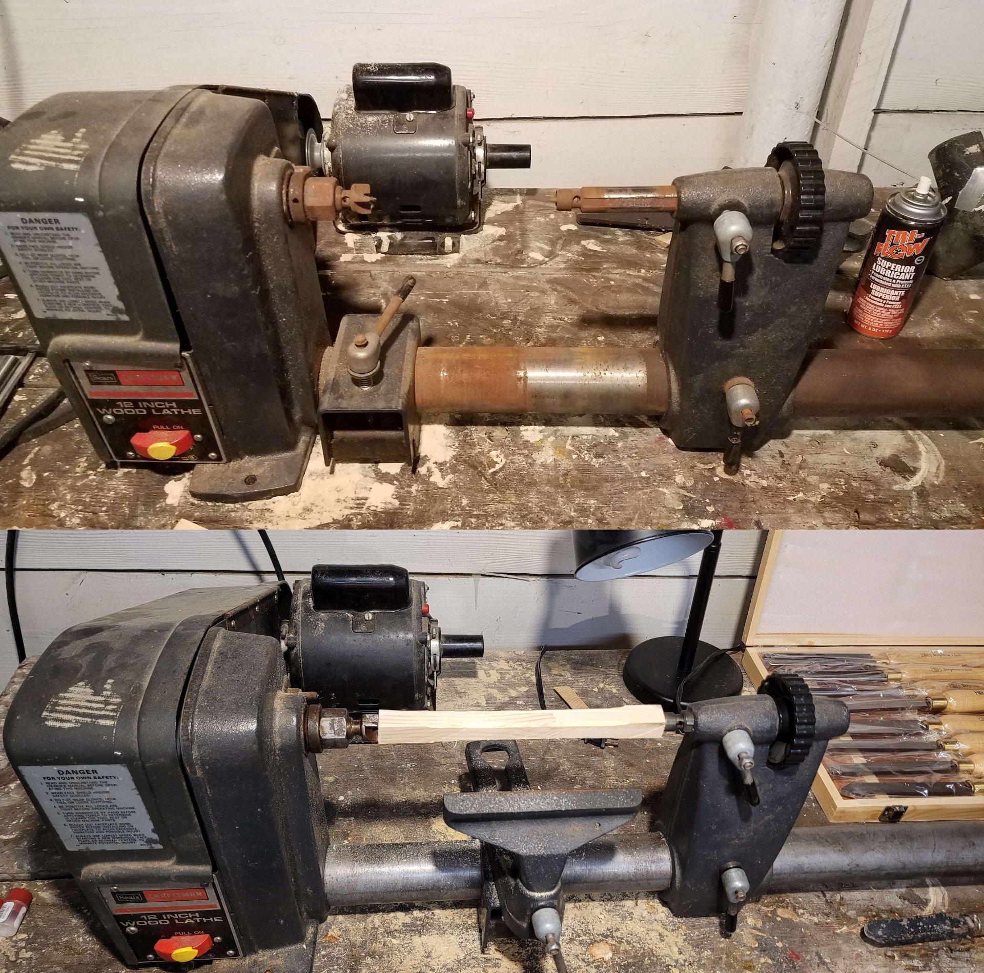 before and after closeup